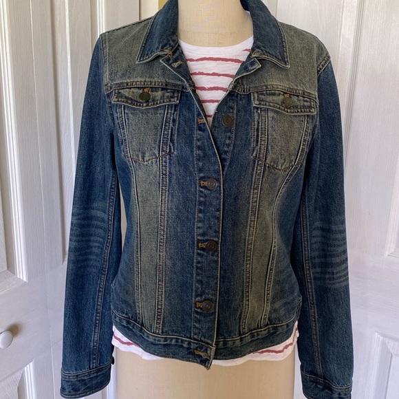 Banana Republic Jean Jacket size medium - Picture 2 of 11
